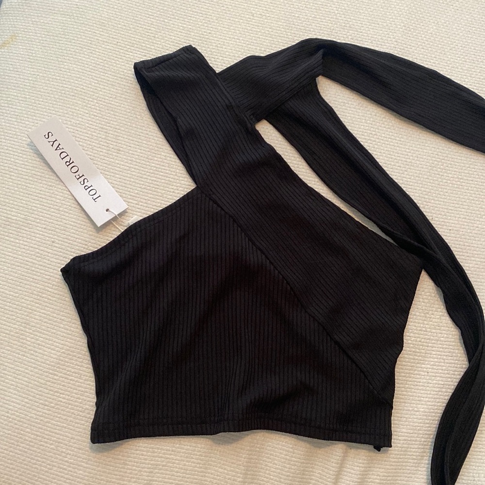 Black halter top by TOPSFORDAYS